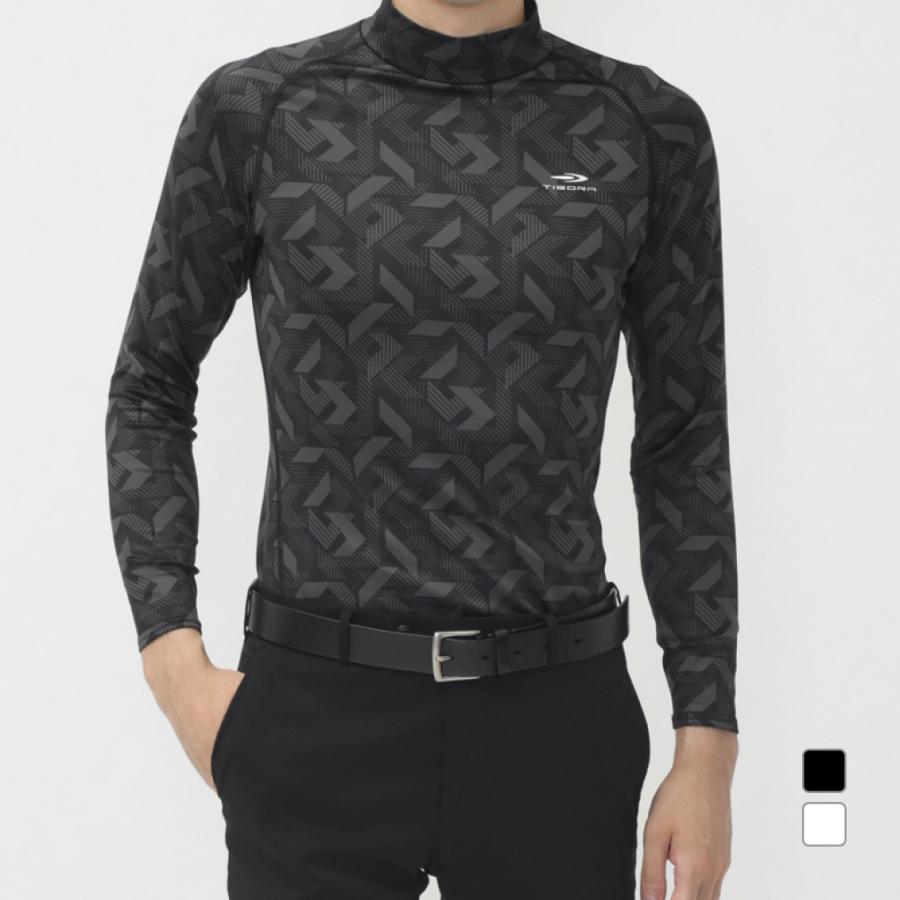 新品 XL ゴルフアディダス裏起毛インナーコンプレッションモックネック