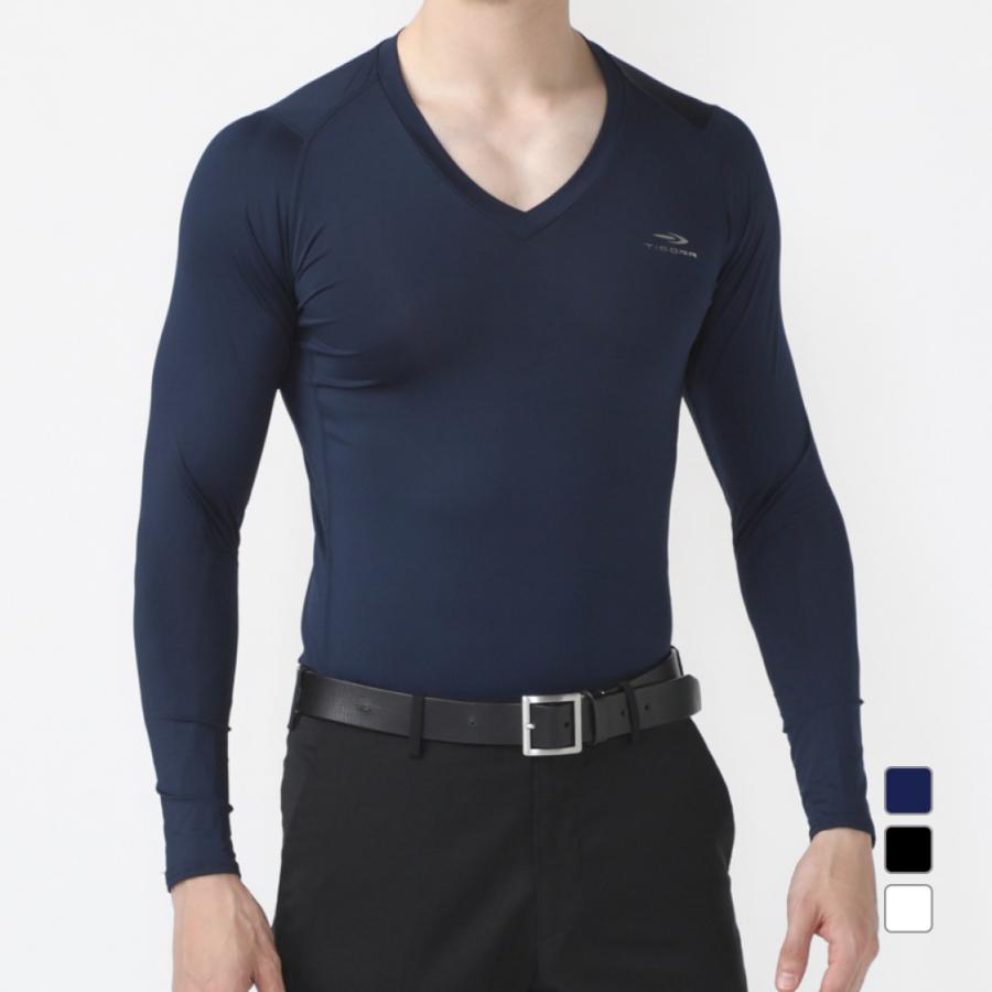 TIGORA ティゴラ ゴルフウェア 長袖コンプレッションインナー 秋