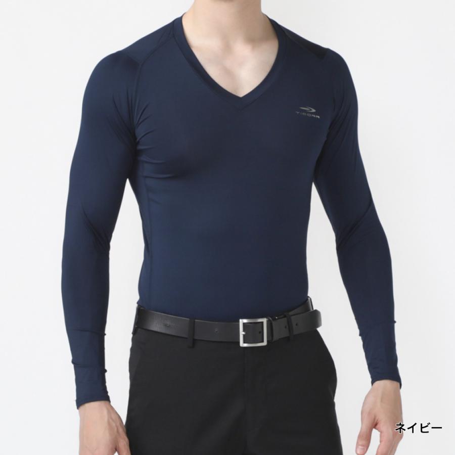 TIGORA（ティゴラ） ゴルフウェア 長袖コンプレッションインナー 秋 冬