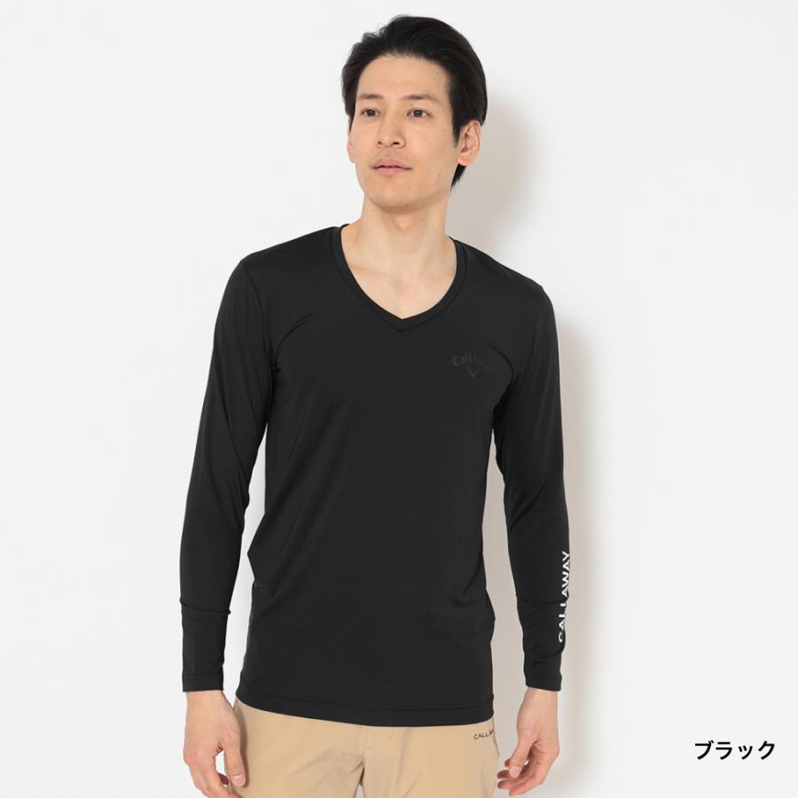 Callaway ゴルフウェア ベストと長袖シャツセット Callaway（キャロウェイ） ゴルフウェア シャツセット メンズ セット