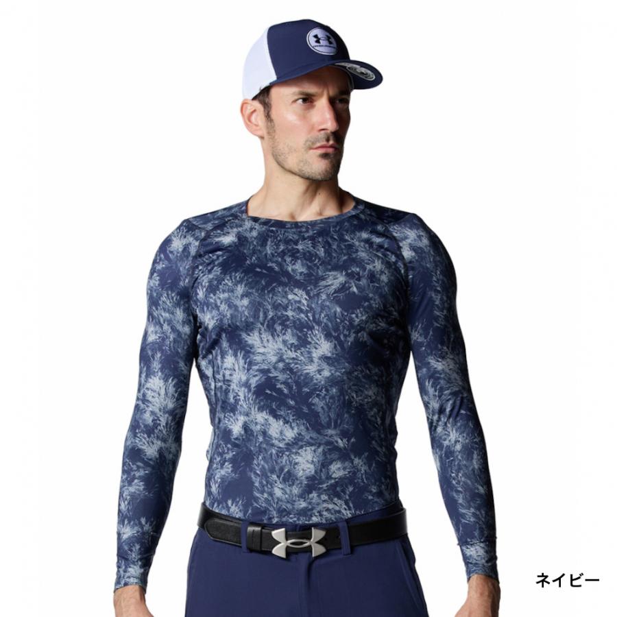 アンダーアーマ、ゴルフ、ヒートギア、 X L、長袖、半袖、2枚、人気モデル、配色 UNDER ARMOUR（アンダーアーマー） ゴルフウェア 長袖コンプレッション