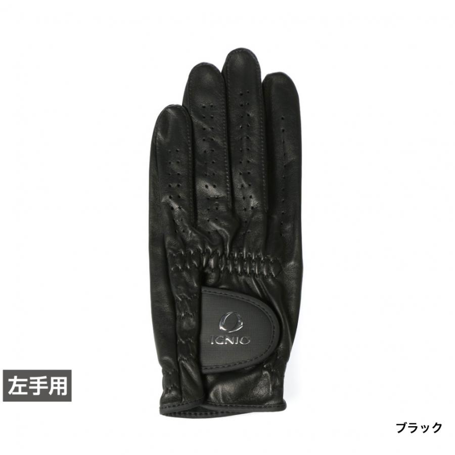 IGNIO（イグニオ） メンズ ゴルフグローブ 天然羊革 左手 IG-1G1026GG