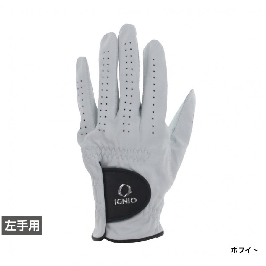 IGNIO（イグニオ） メンズ ゴルフグローブ 天然羊革 左手 IG-1G1026GG