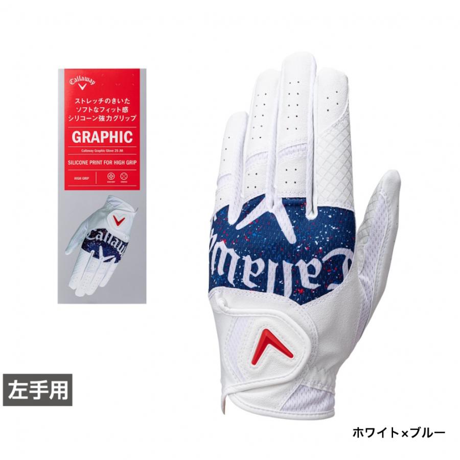Callaway（キャロウェイ） ゴルフグローブ Graphic Glove 25 JM