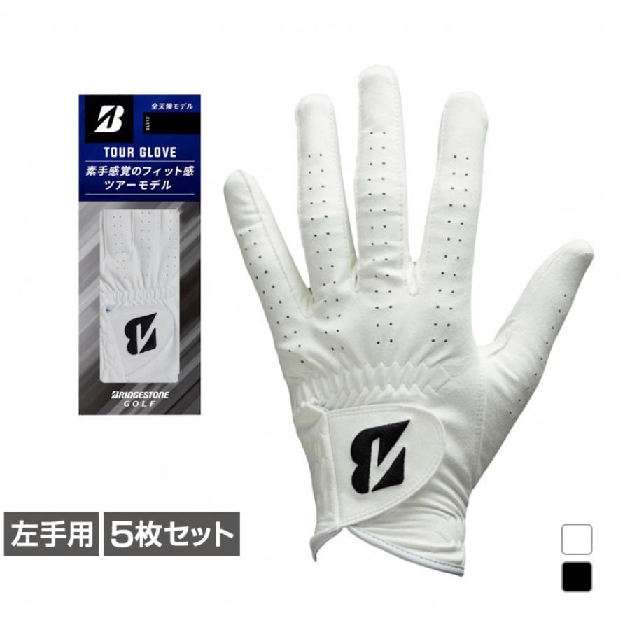 5枚セット ブリヂストン ゴルフウェア ゴルフグローブ グローブ TOUR GLOVE ツアーグローブ 2021 GLG12 メンズ BRIDGESTONE の商品画像