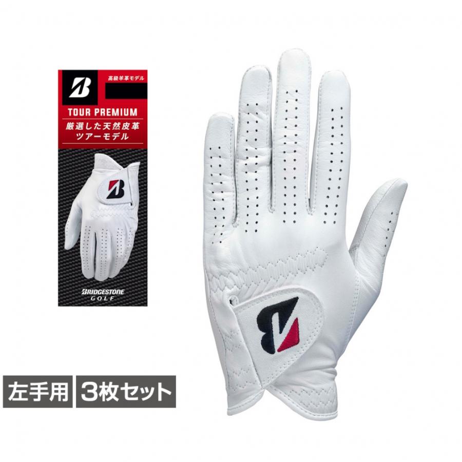 BRIDGESTONE GOLF ブリヂストン ゴルフグローブ 3枚セット BSG TOUR