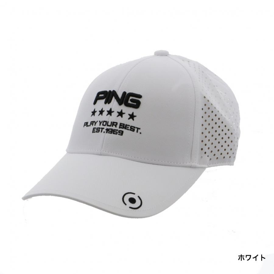PING（ピン） ゴルフウェア キャップ 秋 冬 HW-F2413 PYB スターキャップ 37868-04 メンズ : アルペングループ ...