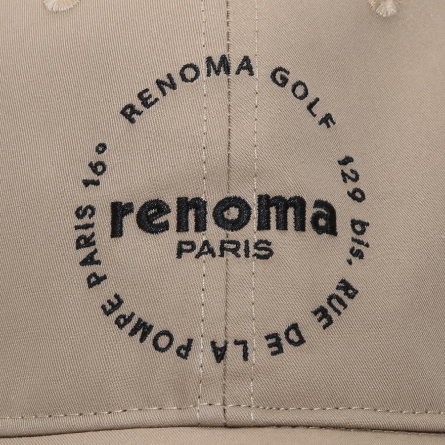 レノマ ゴルフウェア キャップ 秋 冬 POLYESTER BASIC CAP RGAC-023