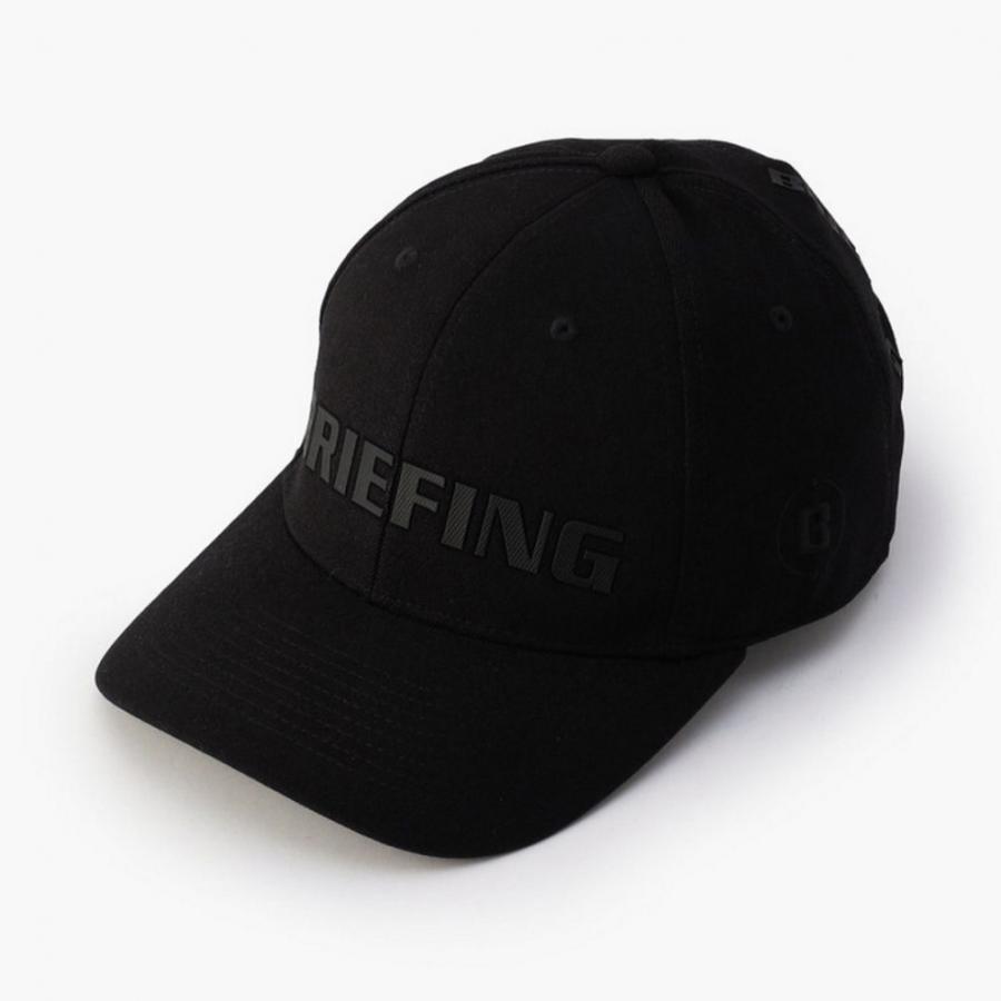 ブリーフィング ゴルフウェア キャップ 秋 冬 BRG223MA3 MS BLACK VERTICAL LOGO CAP BRG223MA3 背面タテにブランドロゴ配置 メンズ BRIEFING|alpen-group|02