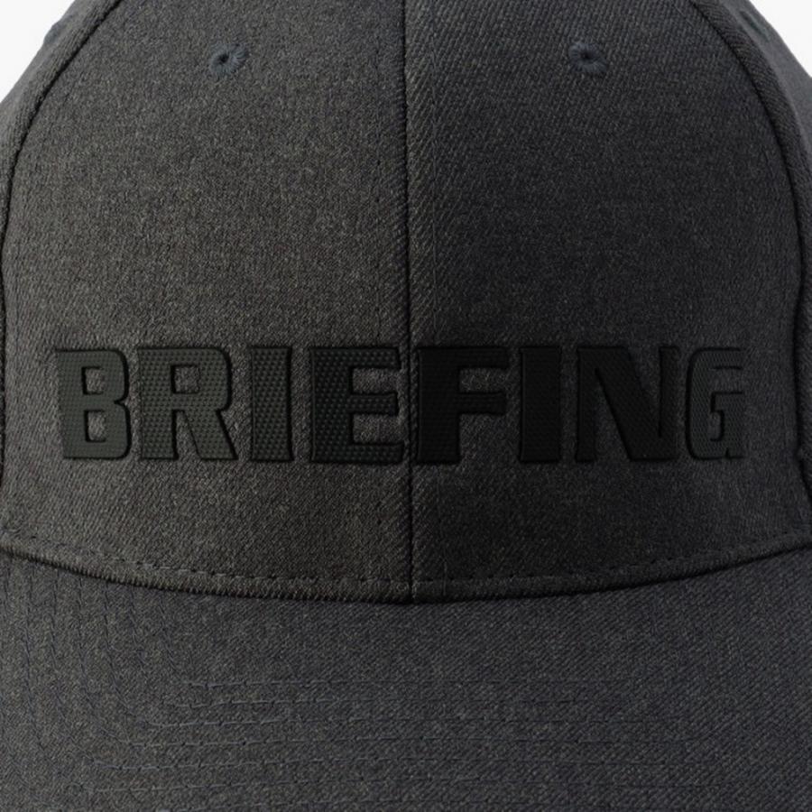 ブリーフィング ゴルフウェア キャップ 秋 冬 BRG223MA3 MS BLACK VERTICAL LOGO CAP BRG223MA3 背面タテにブランドロゴ配置 メンズ BRIEFING|alpen-group|04