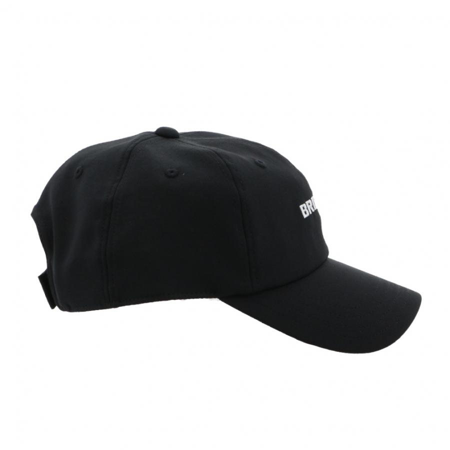 ブリーフィング　キャップ　黒　美品 BRIEFING GOLF ブリーフィング キャップ 黒×白 ロゴワッペン