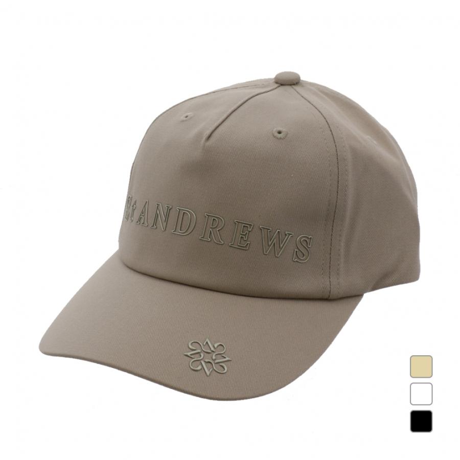St ANDREWS セントアンドリュース ゴルフウェア キャップ 春 夏 ツイル