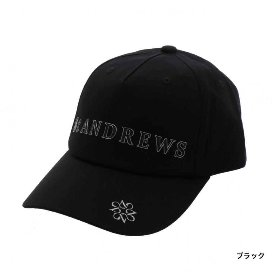St ANDREWS セントアンドリュース ゴルフウェア キャップ 春 夏 ツイル