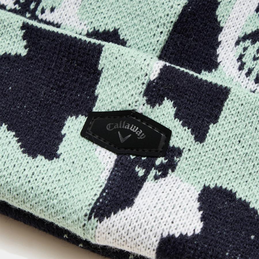Callaway（キャロウェイ） ゴルフウェア ニット帽子 秋 冬 迷彩柄
