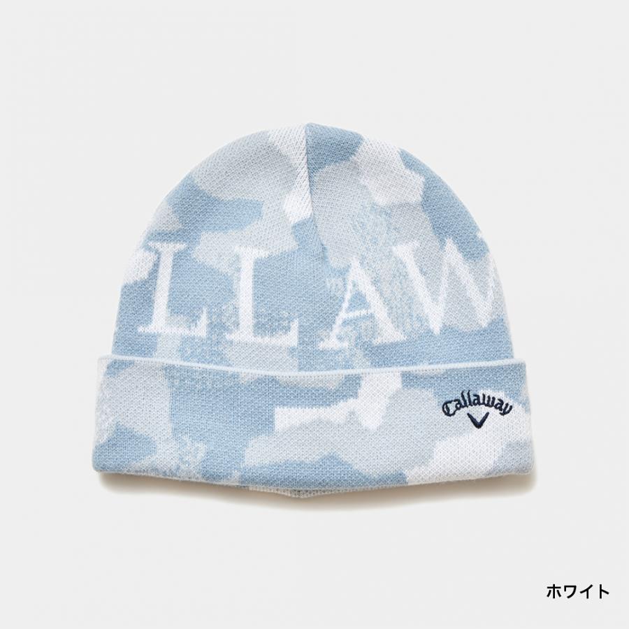 Callaway（キャロウェイ） ゴルフウェア ニット帽子 秋 冬 迷彩柄