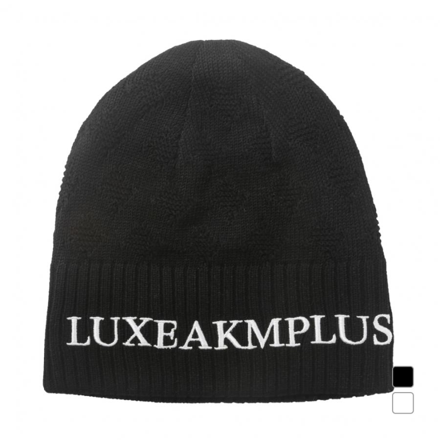 リュクスエイケイエムプラス ゴルフウェア ニット帽子 秋 冬