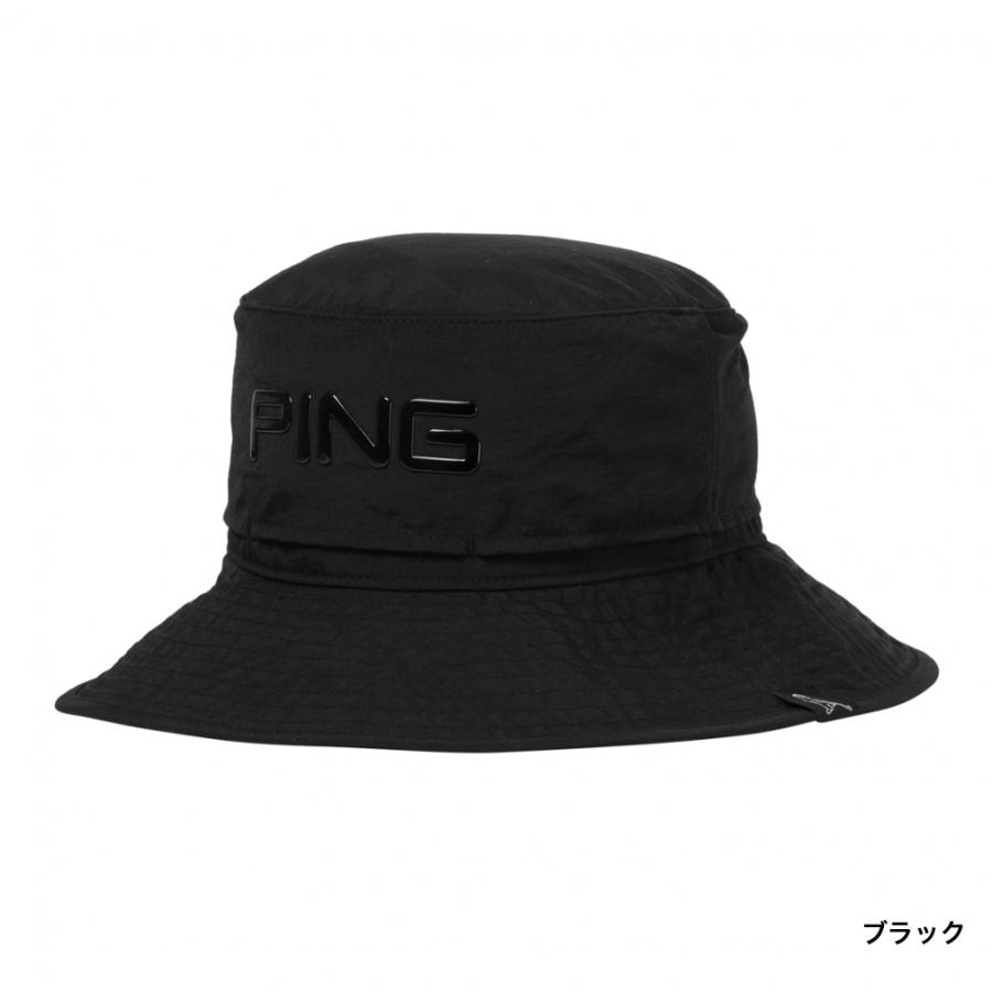 ピンゴルフ ウォーターリプレントハット メンズ レディース PING ピン ゴルフウェア ハット 春 夏 HW-P2412 ウォーターリ
