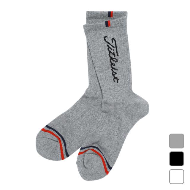 タイトリスト ゴルフウェア 春 夏 ソックス レギュラー丈 箱入り Titleist1 Tsms1697 優れた抗菌防臭効果 メンズ 日本人気超絶の 100円