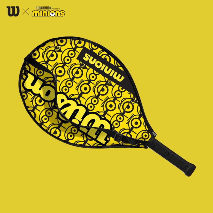 Wilson（ウイルソン） 国内正規品 MINIONS JR 23 TNS RKT 23