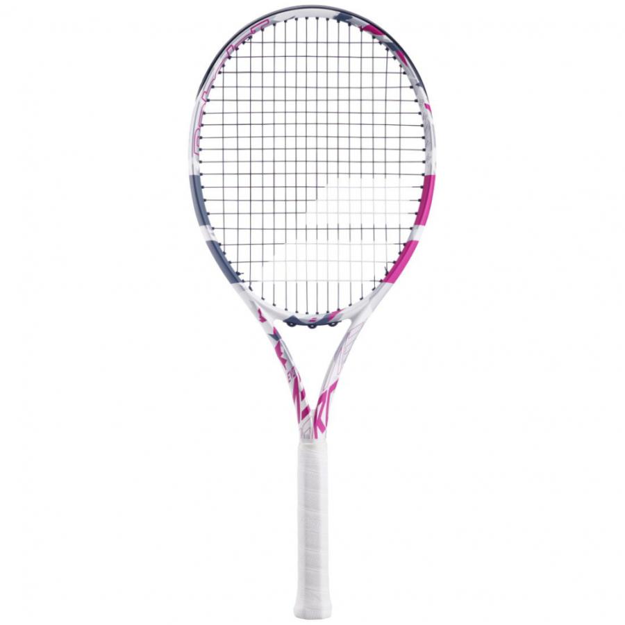 バボラ 国内正規品 エボ アエロ ピンク EVO AERO PINK 101506 硬式テニス 張り上がりラケットエヴォ アエロ ホワイト×ローズ BabolaT｜alpen-group｜02