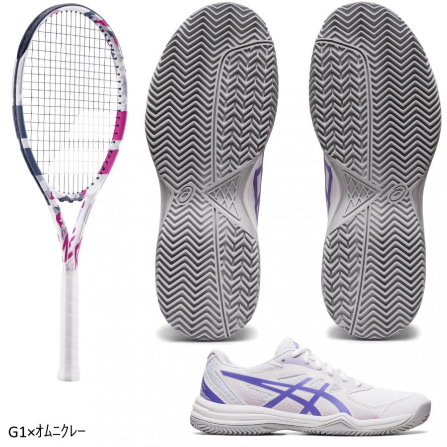 Babolat（バボラ） 硬式テニスラケット+アシックス テニスシューズ