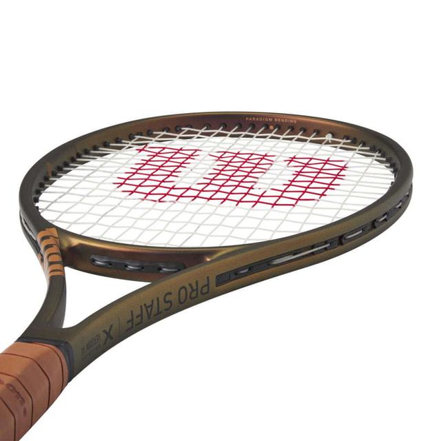 ウイルソン 国内正規品 プロスタッフX V14 PRO STAFF X V14 WR125811 硬式テニス 未張りラケット : ブラウン Wilson_8