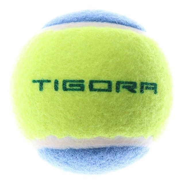ティゴラ 硬式テニス 全店販売中 ノンプレッシャーボール TIGORA 新作 ブルー×イエロー :
