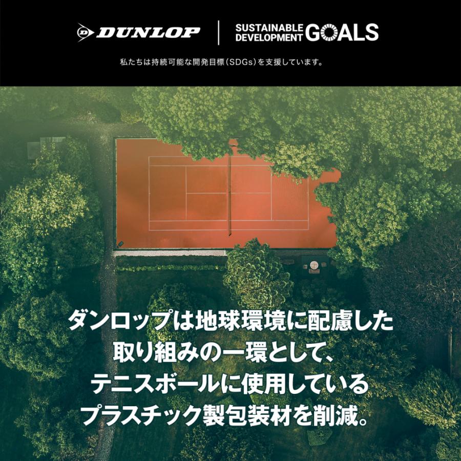 DUNLOP（ダンロップ） FORT フォート 4球缶 DFCPFYLP4T 4球入り 硬式