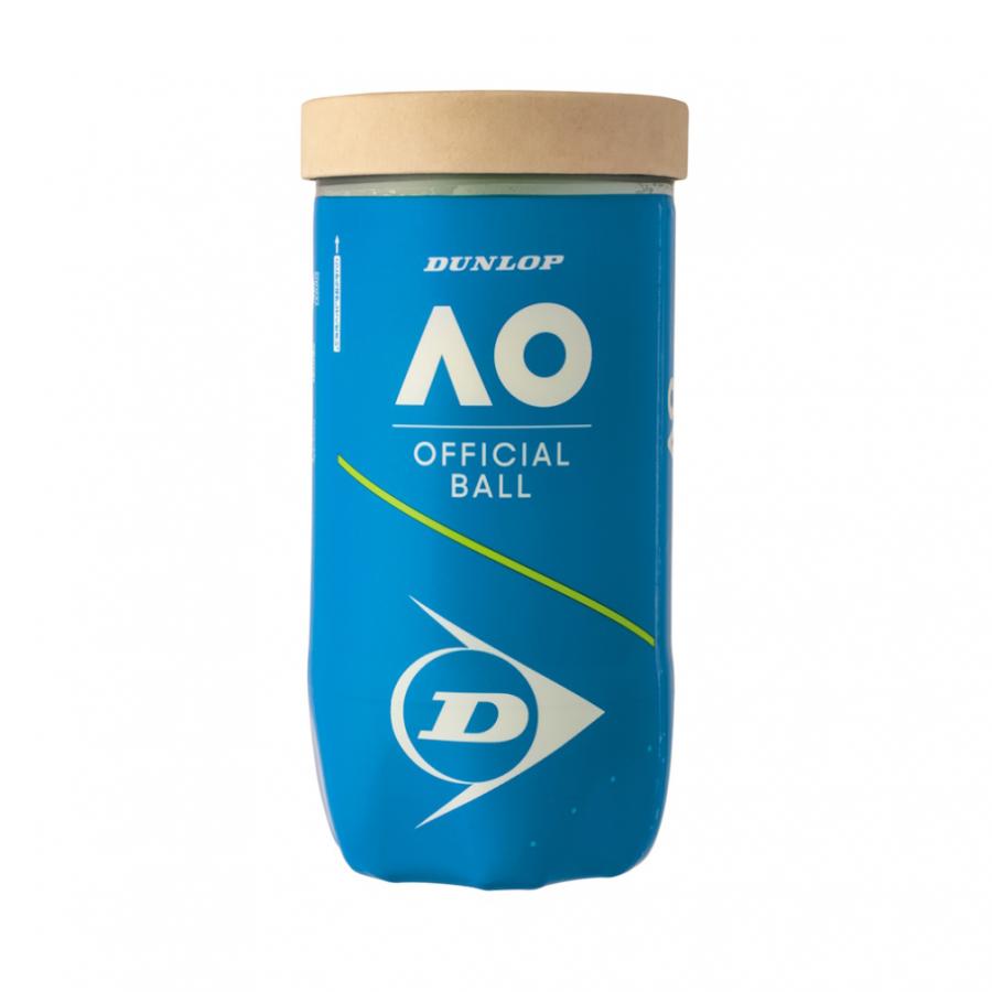 DUNLOP(ダンロップ) 硬式 テニス ボール2個 DUNLOP（ダンロップ） ダンロップオーストラリアンオープン 2球缶