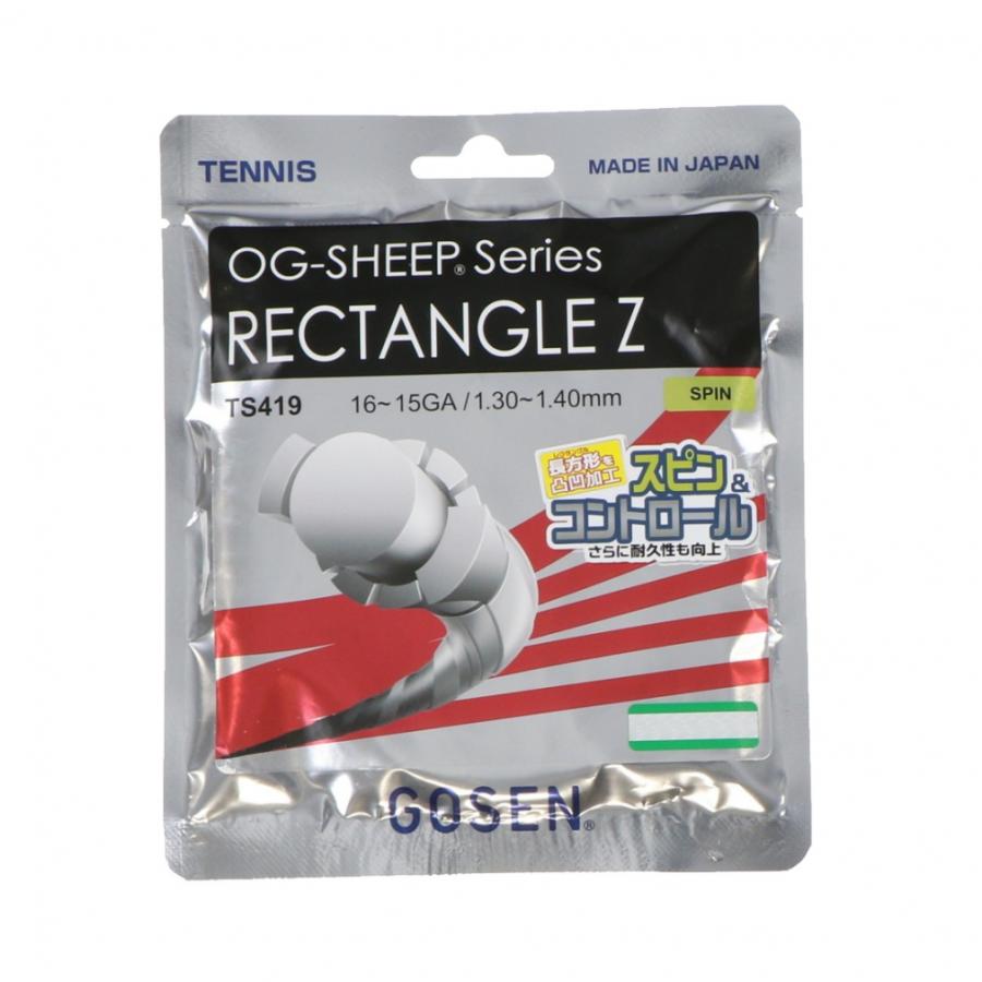 GOSEN（ゴーセン） OGSレクタングルZ ホワイト オージー・シープ