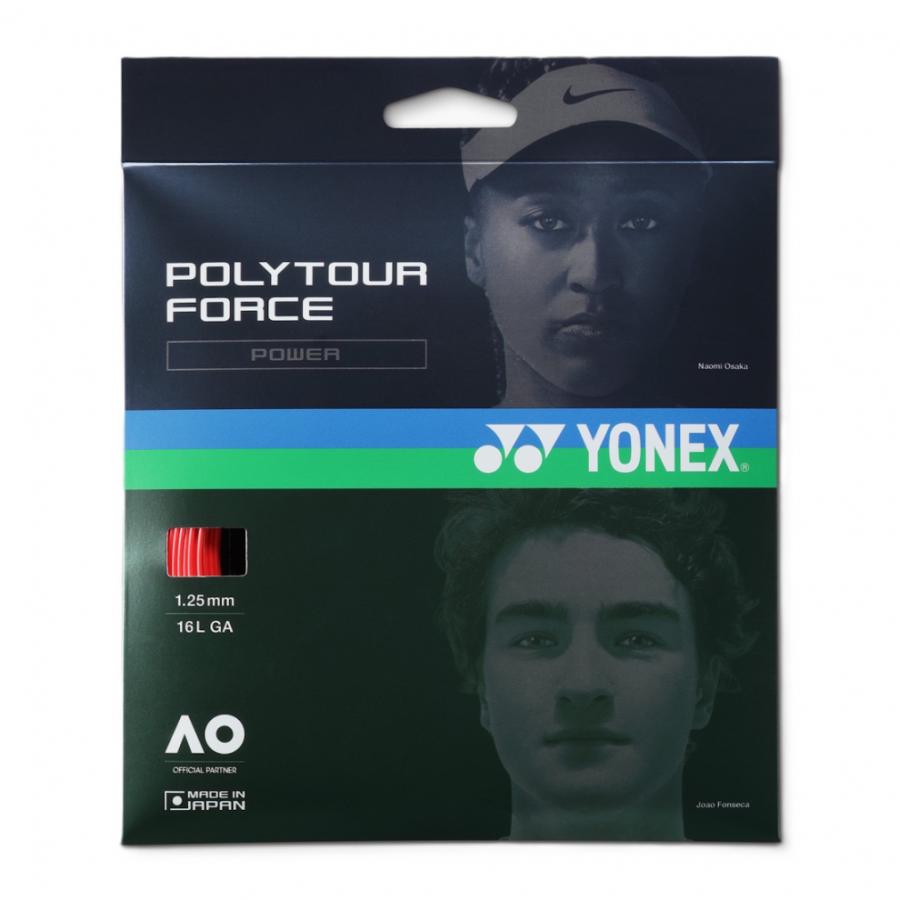 YONEX（ヨネックス） ポリツアーフォース125 PTGFO125 硬式テニス