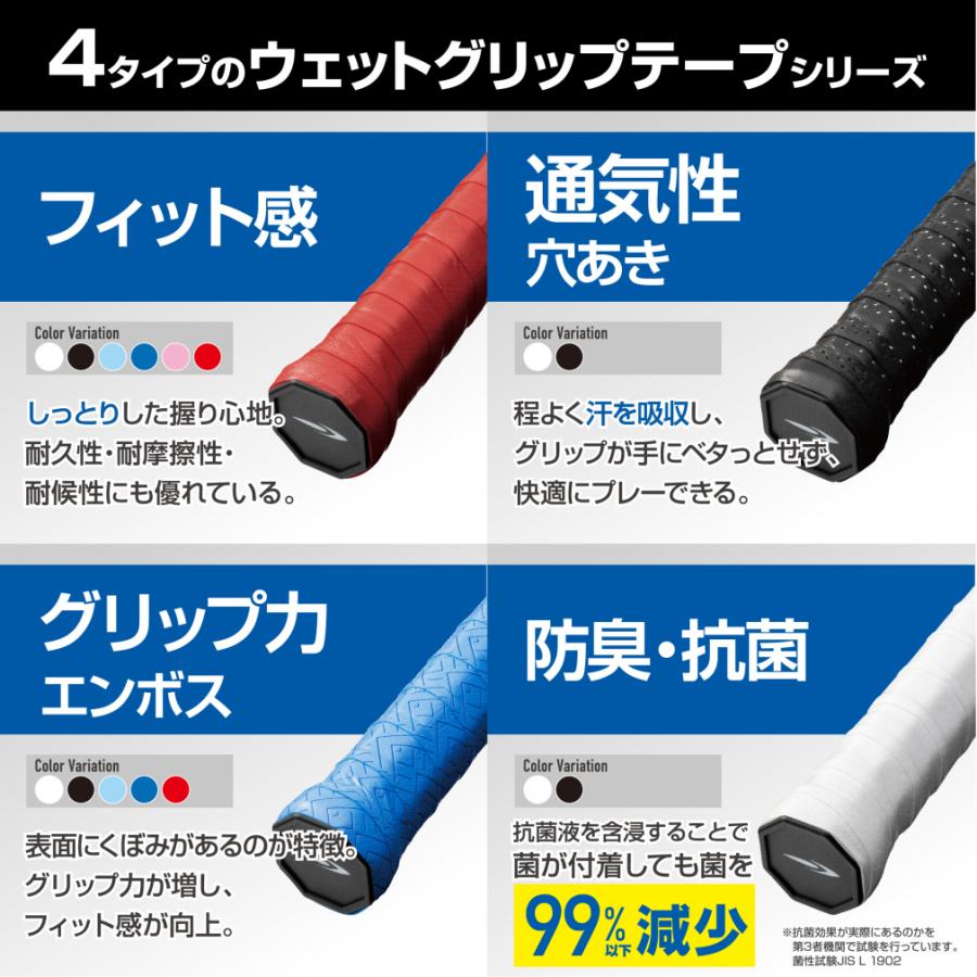 TIGORA（ティゴラ） グリップテープ エンボス 滑り止め ウェット