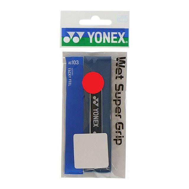 ヨネックス ウェットスーパーグリップ AC103 566 ディープブルー テニス グリップテープ YONEX