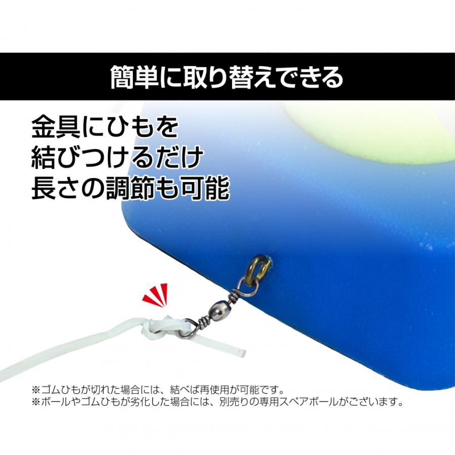 TIGORA（ティゴラ） 硬式テニストレーナー 練習用ゴム付きボール