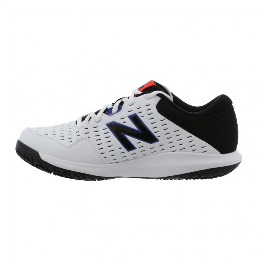 ニューバランス 696 v4 O MCO6962E メンズ テニス オムニクレー用シューズ : ホワイト×ブラック New Balance|alpen-group|02