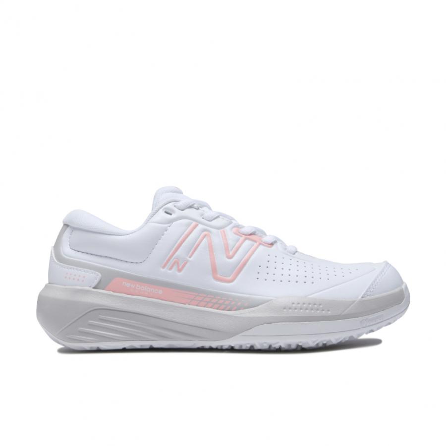 ニューバランス 696 v5 O WCO6962Y5 レディス テニス オムニクレー用シューズ 2E : ホワイト×ベビーピンク New Balance｜alpen-group｜02