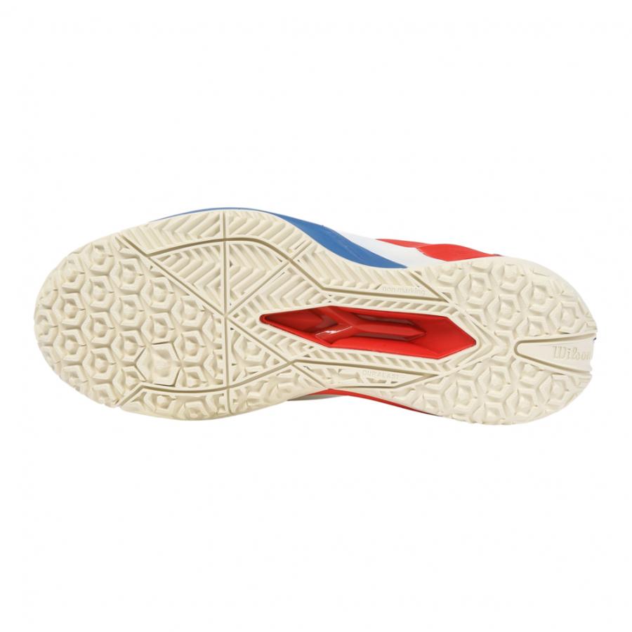 Wilson ウイルソン RUSH PRO 4.0 W OMNI Snow White/Red/Deja Vu