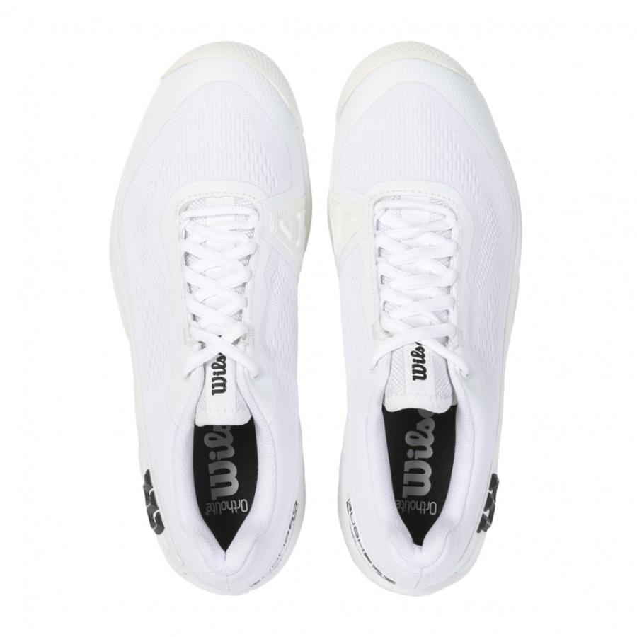 シューズ(男性用) Wilson RUSH PRO 4.0 White/White/Black Wilson（ウイルソン） RUSH PRO 4.0 White/White/Black WRS332620U