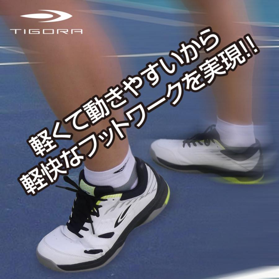 TIGORA（ティゴラ） テニスシューズ 幅広 TR-2TS3002AC メンズ