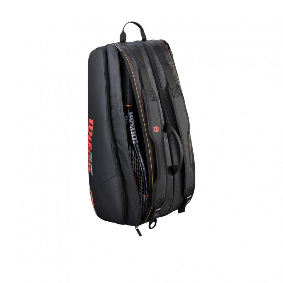 Wilson（ウイルソン） PROSTAFF CLASSIC 12PK RACKETBAG Black プロ