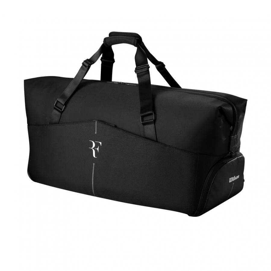 Wilson ウイルソン RF PRACTICE RACQUET BAG BLACK プラクティス Wilson ウイルソン RF PRACTICE RACQUET BAG BLACK プラクティス