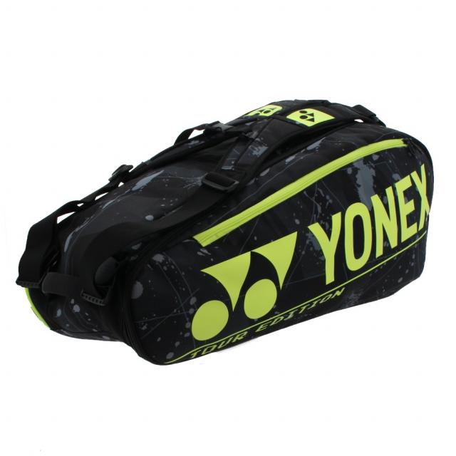 ヨネックス ラケットバッグ6 BAG2002R テニス バドミントン ラケットバッグ 6本用 : ブラック×イエロー YONEX|alpen-group|02