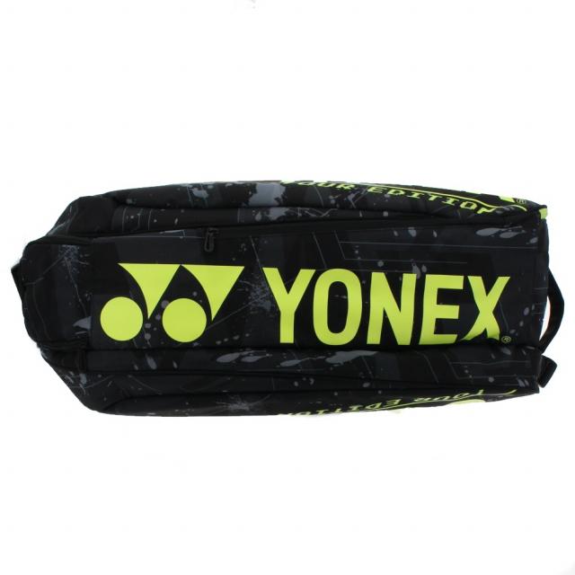 ヨネックス ラケットバッグ6 BAG2002R テニス バドミントン ラケットバッグ 6本用 : ブラック×イエロー YONEX|alpen-group|03