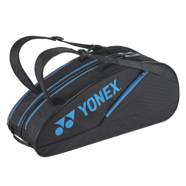 ヨネックス ラケットバック6 リュック付 BAG2132R テニス バドミントン ラケットバッグ 6本用 : ブラック×ブルー YONEX｜alpen-group