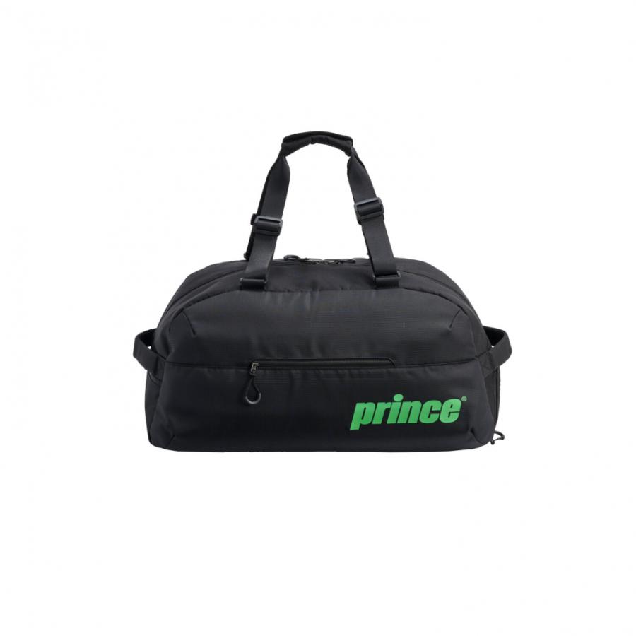 【新品未使用品】prince ダッフルバッグ 黒 Prince（プリンス） ダッフルバッグ TT504 テニス ボストンバッグ