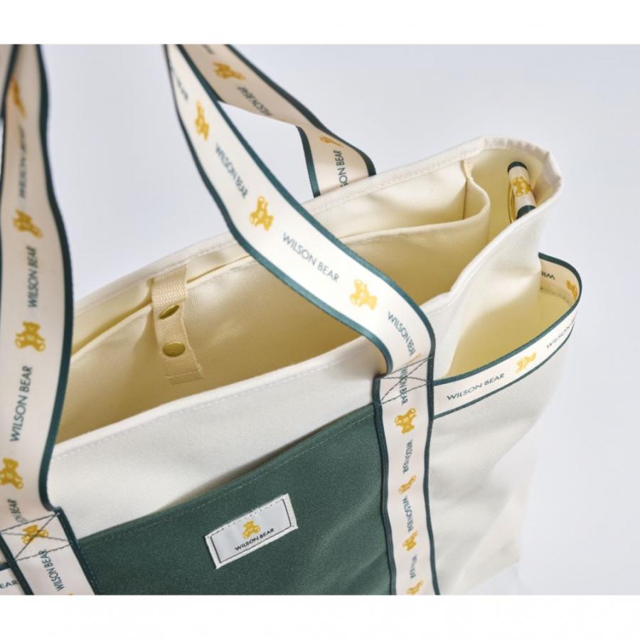 Wilson ウイルソン 25BEAR COLLECTION TOTE Green WR80480030 Wilson ウイルソン 25BEAR COLLECTION TOTE Green WR80480030
