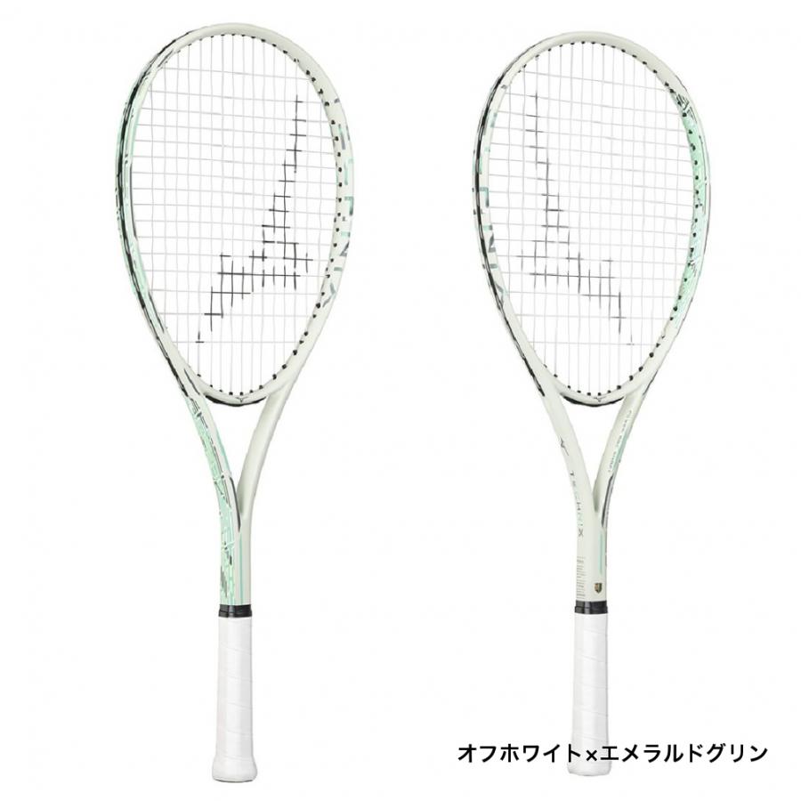 MIZUNO（ミズノ） ソフトテニス張り上がりラケット+シューズセット