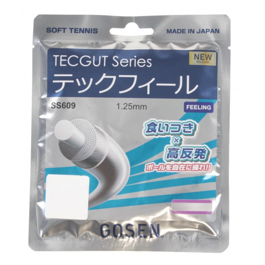 GOSEN（ゴーセン） テックフィール SS609NA ソフトテニス ストリング