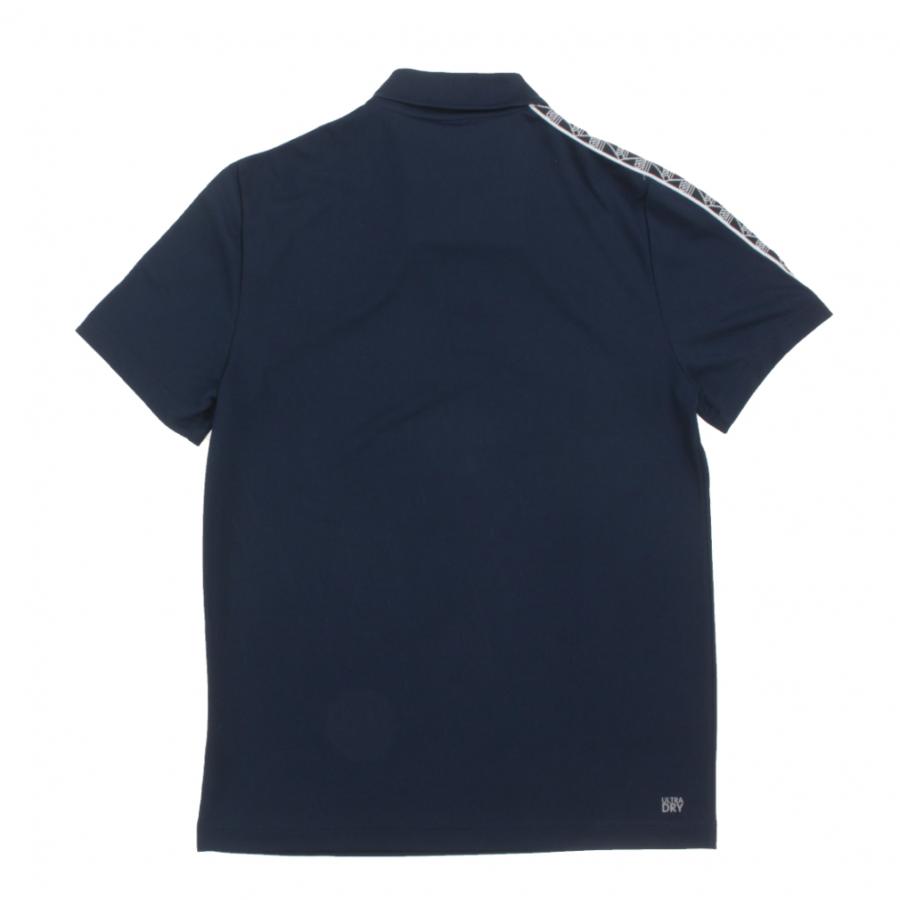 ラコステ メンズ テニス 半袖ポロシャツ モノグラムテーピングウルトラ