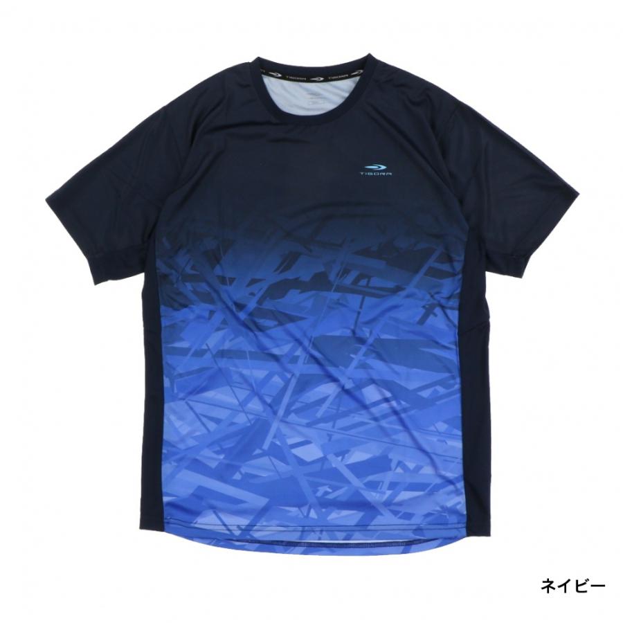 TIGORA（ティゴラ） メンズ テニス 半袖Tシャツ UPF50+ 練習着